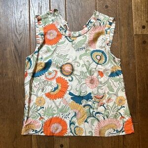 J crew sleeveless top size 8